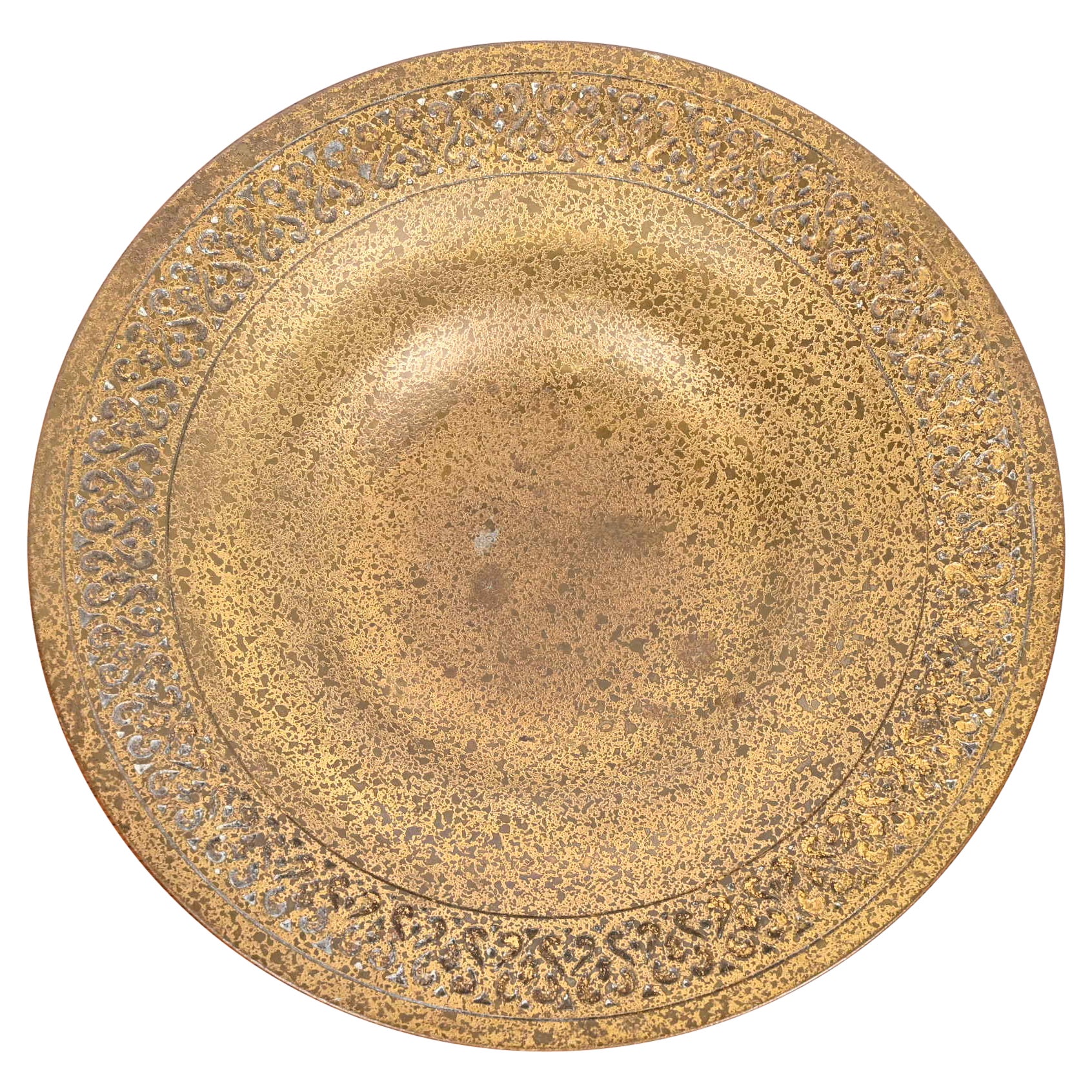 Tiffany Studios New York Bronze Doré Bowl