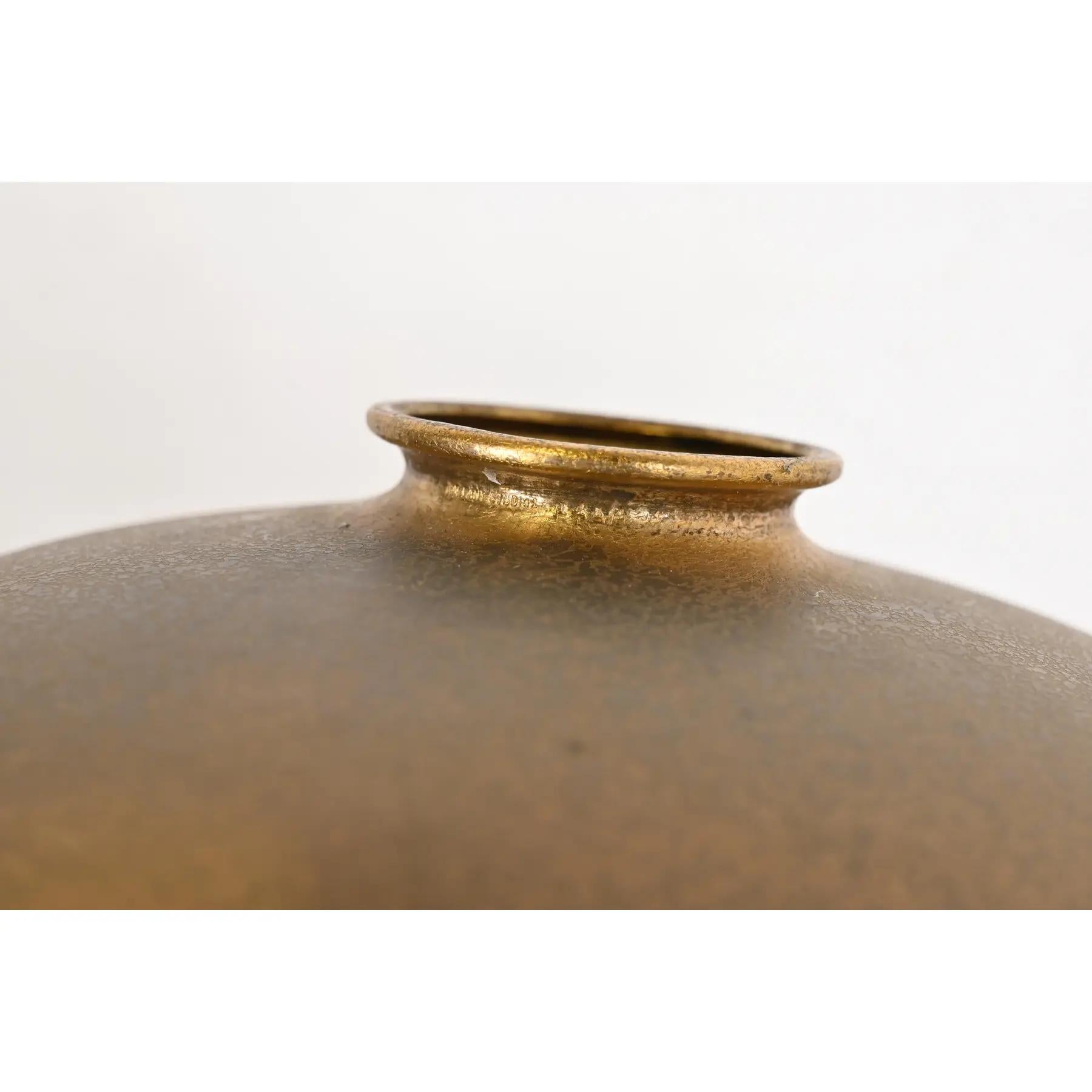 Lampadaire à contrepoids en bronze Doré de Tiffany Studios New York, Circa 1910 en vente 4