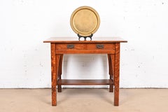 Tiffany Studios New York Bronze Doré große Charger Teller oder Tablett