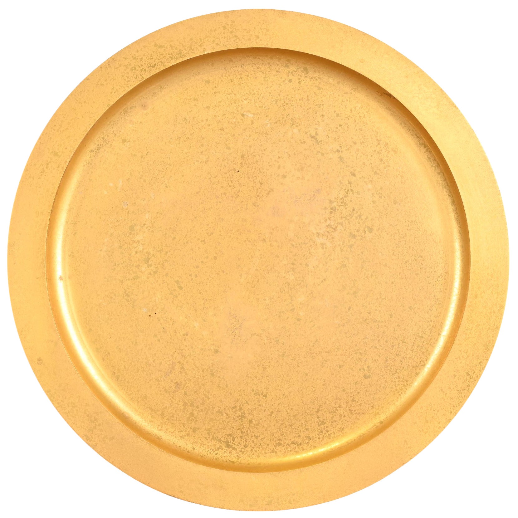 Piatto o caricatore grande Doré in bronzo di Tiffany Studios New York