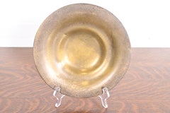 Tiffany Studios New York Plaque Doré en bronze