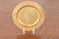 Tiffany Studios New York Bronze Doré Plate