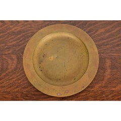 Tiffany Studios New York Bronze Doré Plate