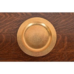 Tiffany Studios New York Bronze Doré Plate
