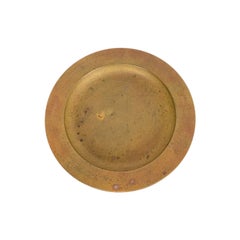 Tiffany Studios New York Bronze Doré Plate