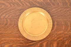 Tiffany Studios New York Bronze Doré Plate or Charger