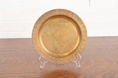 Tiffany Studios New York Bronze Doré Teller oder Ladegerät