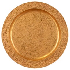 Piatto o caricatore Doré in bronzo di Tiffany Studios New York