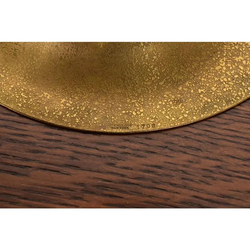 Tiffany Studios New York Bronze Doré Teller oder flache Schale im Angebot 2