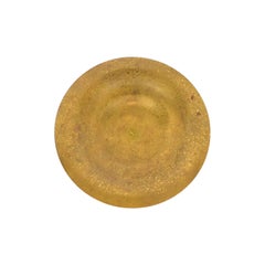 Tiffany Studios New York Bronze Doré Plate or Shallow Bowl