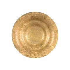 Tiffany Studios New York Bronze Doré Plate or Shallow Bowl