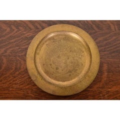 Tiffany Studios New York Bronze Doré Plate or Tray