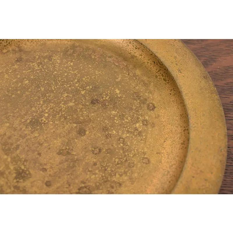 Tiffany Studios New York Bronze Doré Plate or Tray (20. Jahrhundert) im Angebot