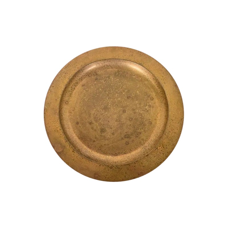 Tiffany Studios New York Bronze Doré Plate or Tray im Angebot