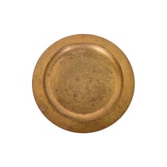 Tiffany Studios New York Bronze Doré Plate or Tray
