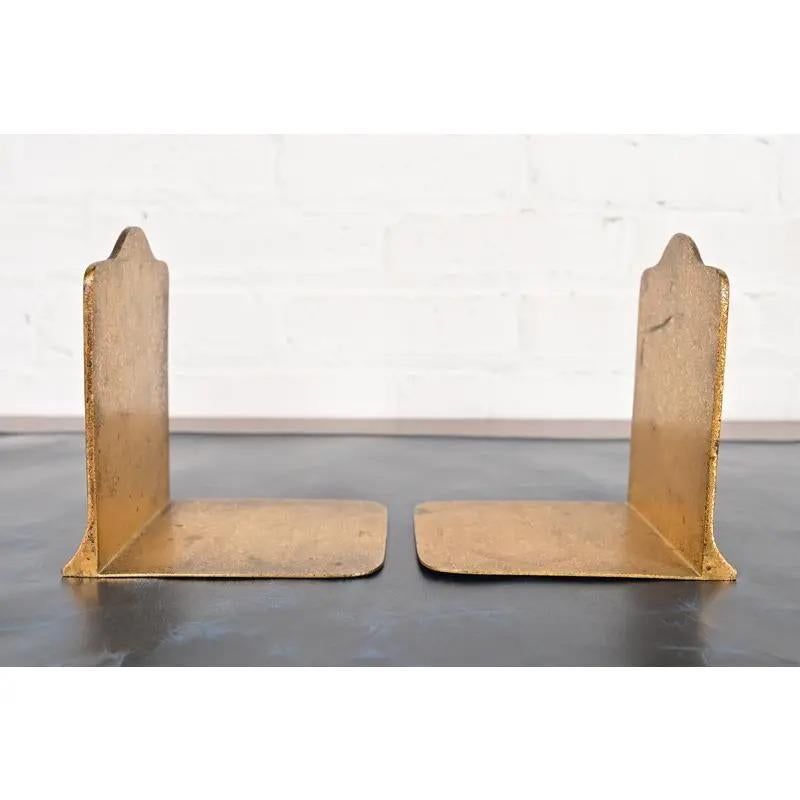 Tiffany Studios New York Bronze Doré Zodiac Bookends, Circa 1910 im Angebot 3