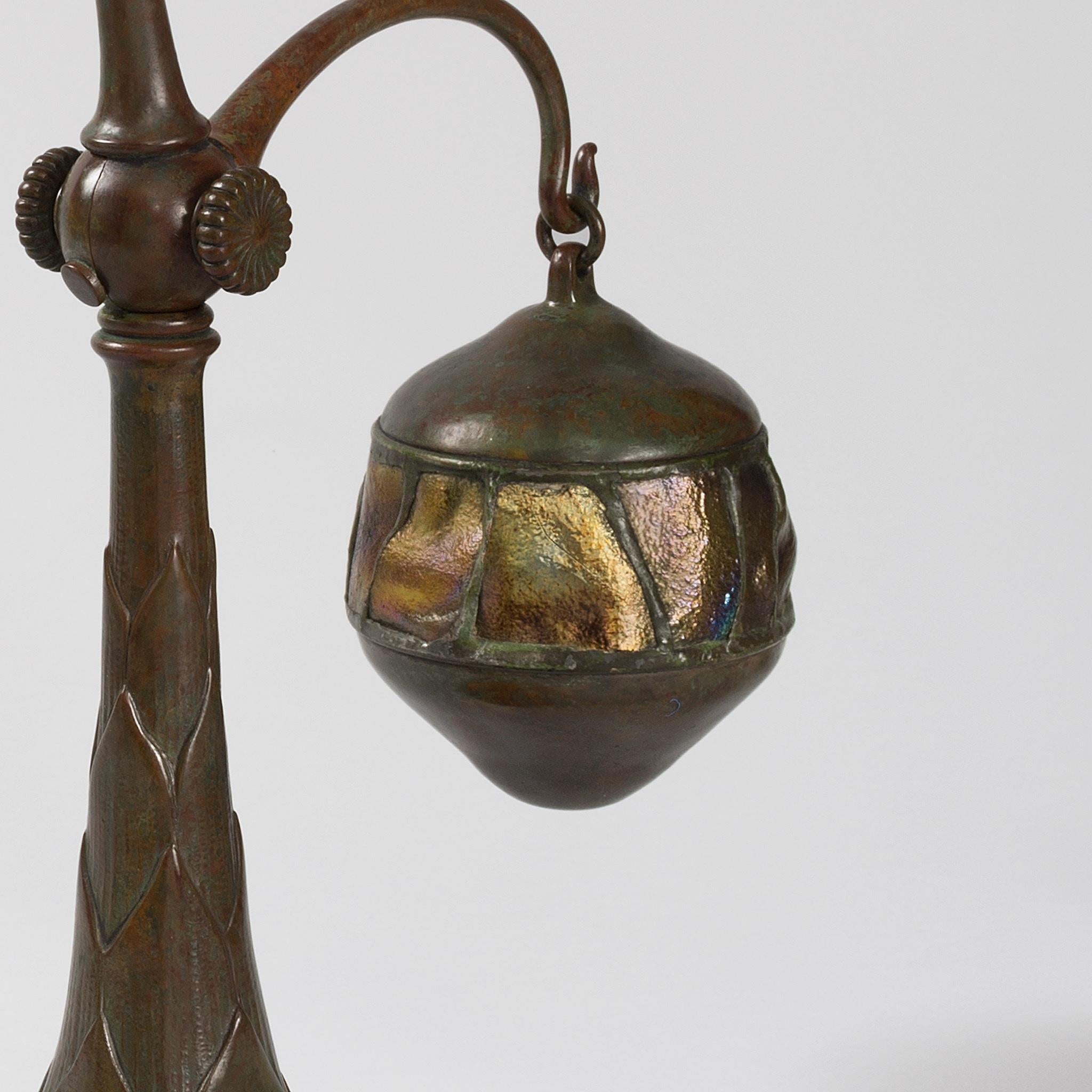 Art nouveau Lampe de bureau 