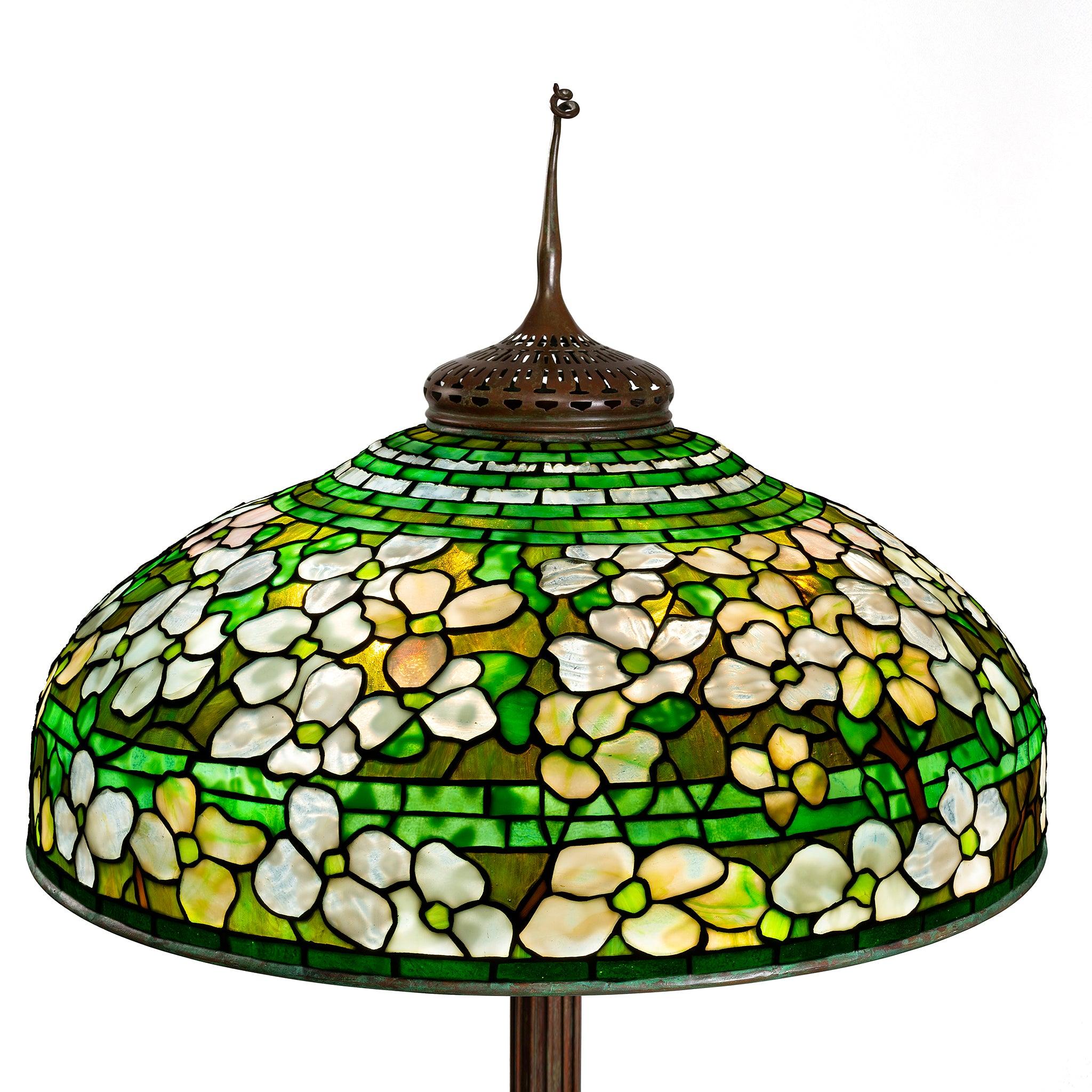  Stehlampe „Dogwood“ von Tiffany Studios, New York (amerikanisch) im Angebot