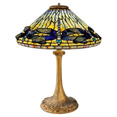 Tiffany Studios New York ��“Dragonfly” Table Lamp