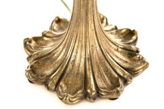 Tiffany Studios, New York Favrile Glass and Bronze "Harp" Table Lamp