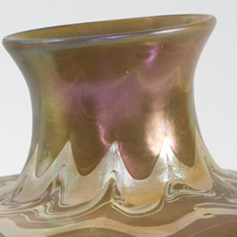 Tiffany Studios New York Favrile Glass Vase at 1stDibs