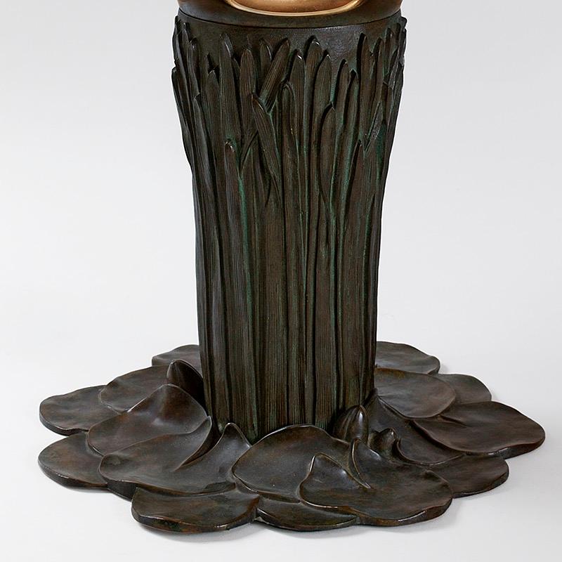 tiffany water lily lamp