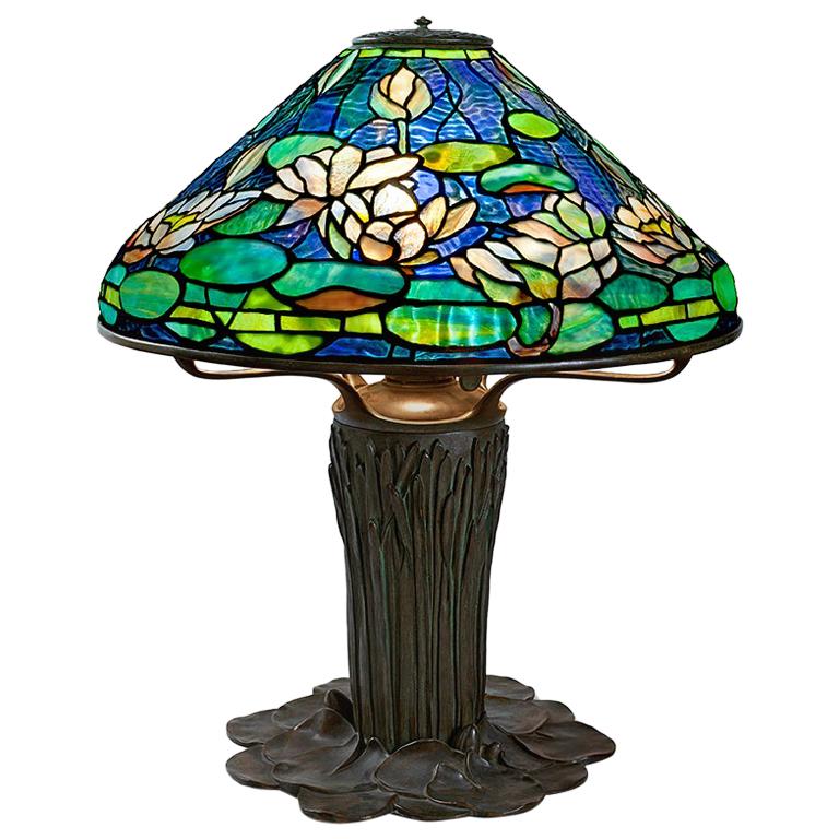 Tiffany Studios New York “Flowering Water Lily” Table Lamp