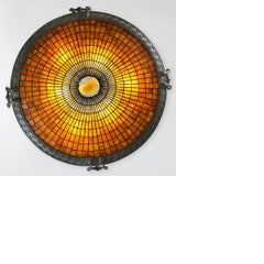 Tiffany Studios New York "Geometric Tile" Chandelier