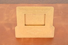 Tiffany Studios New York Graduate Bronze Doré Desk Calendar or Picture Frame