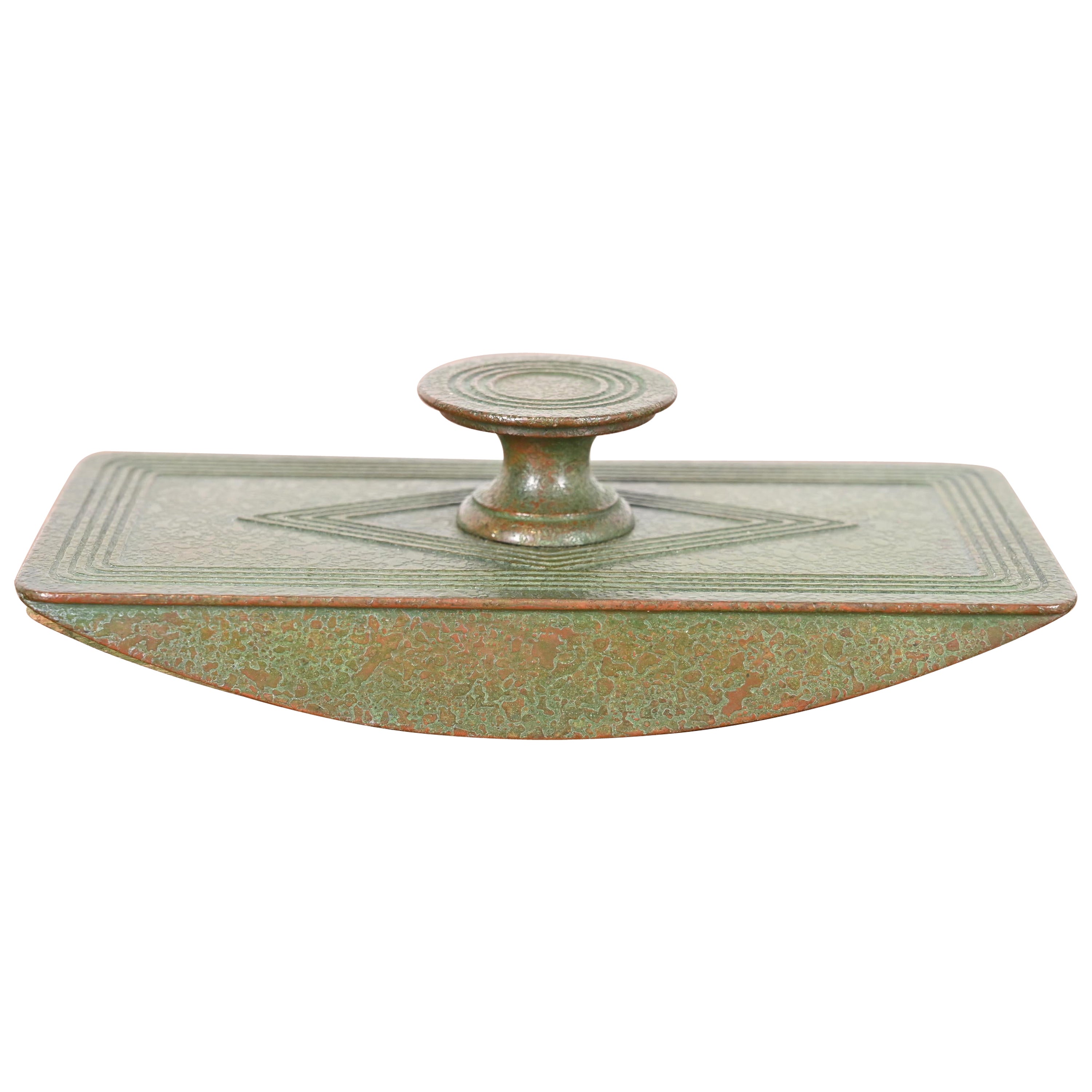 Studio Tiffany Studios New York Graduate Bronzo Rocker Blotter in vendita