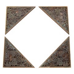 Tiffany Studios New York Grapevine Bronze Blotter Corners