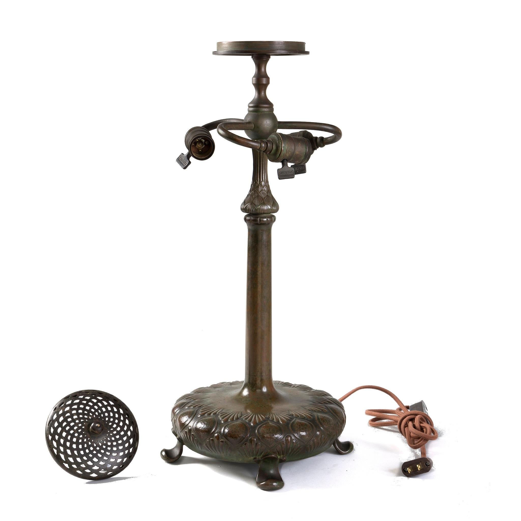 Patinated Tiffany Studios New York 