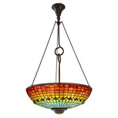 Tiffany Studios New York "Jeweled Geometric" Chandelier