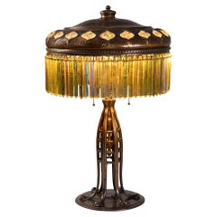 Tiffany Studios New York "Jeweled Prism" Table Lamp