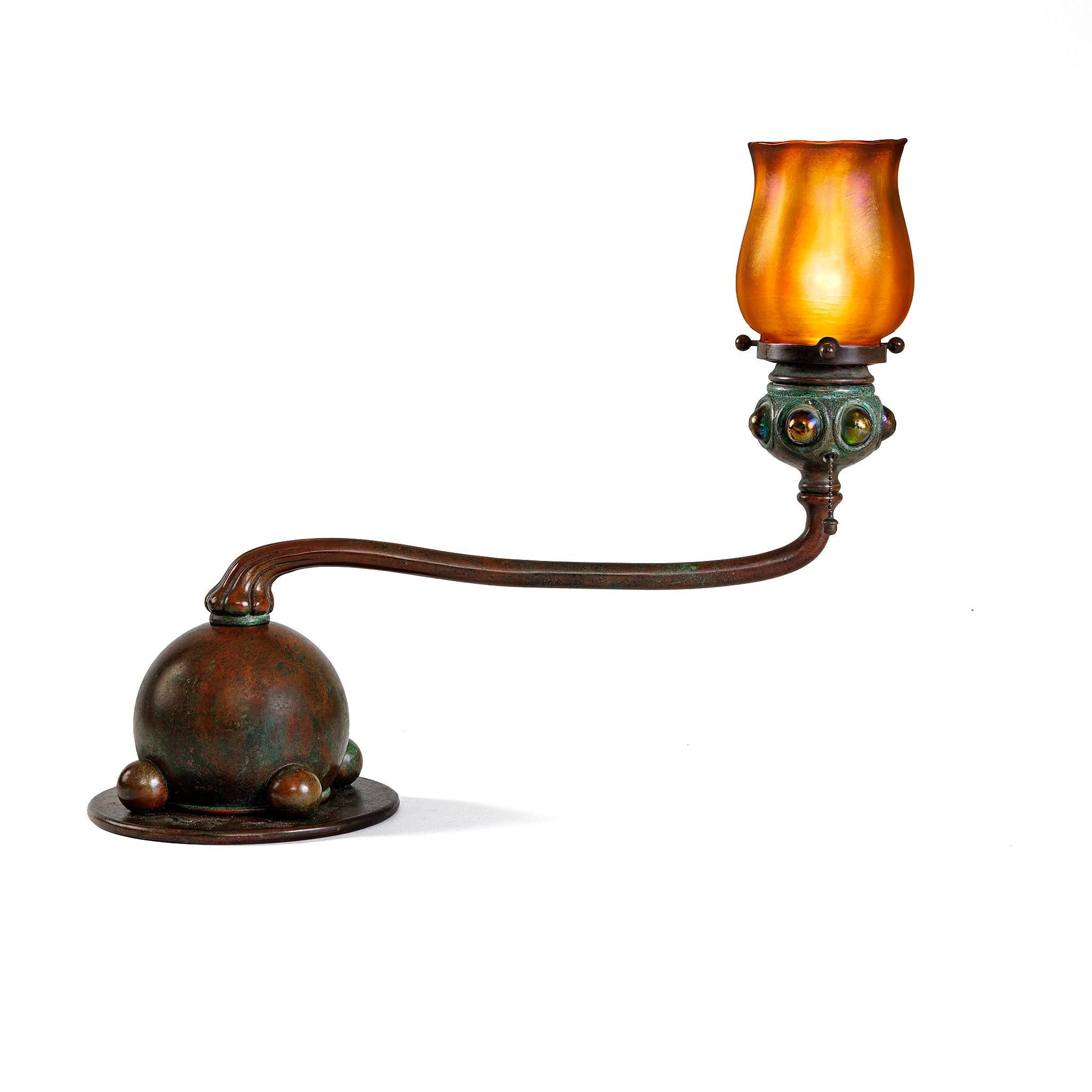 Lámpara de escritorio Tiffany Studios New York 