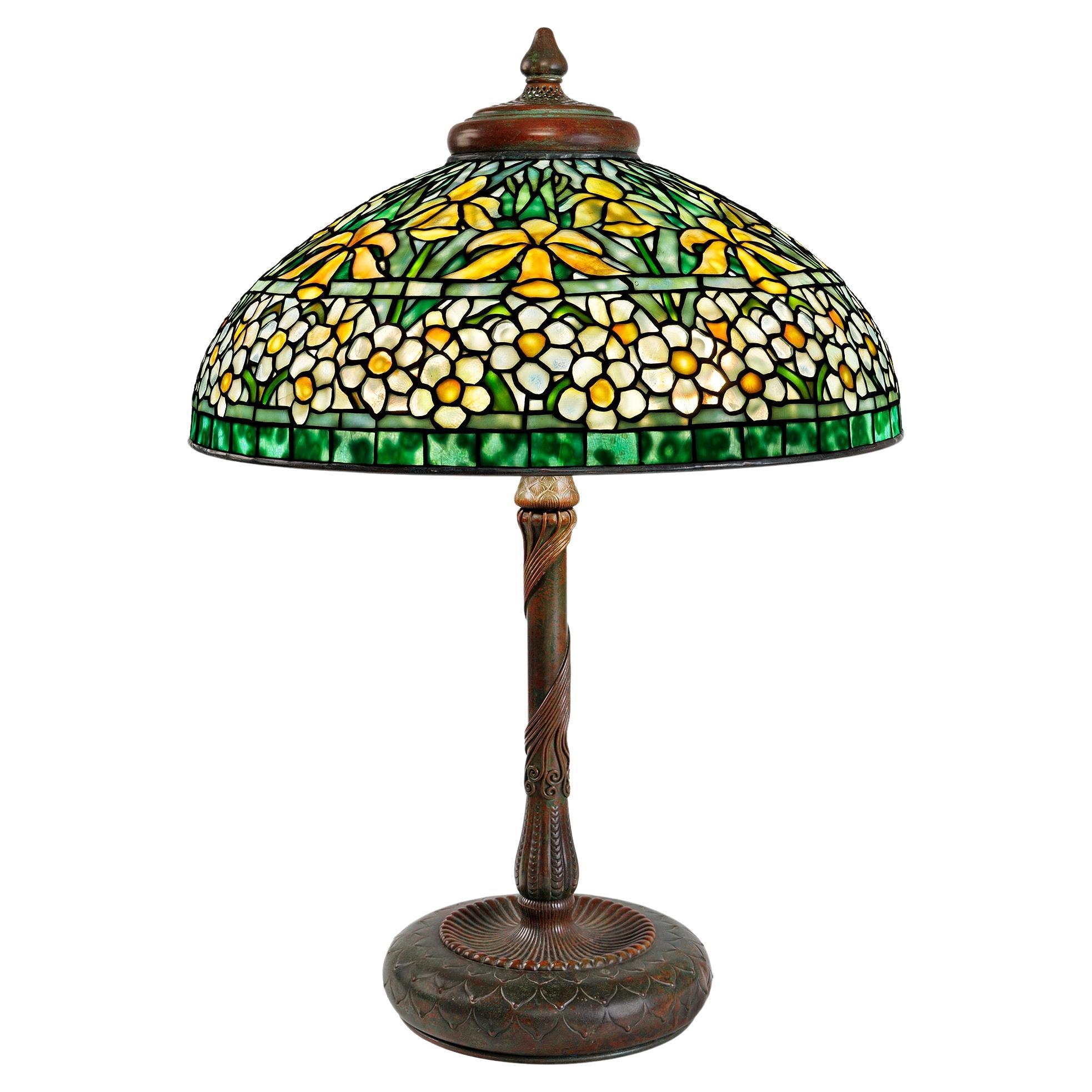 Tiffany Studios New York "Jonquil Daffodil" Table Lamp