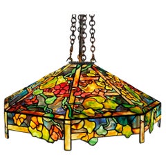 Stained Glass Chandeliers and Pendants