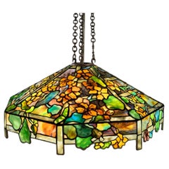 Tiffany Studios New York "Nasturtium" Chandelier