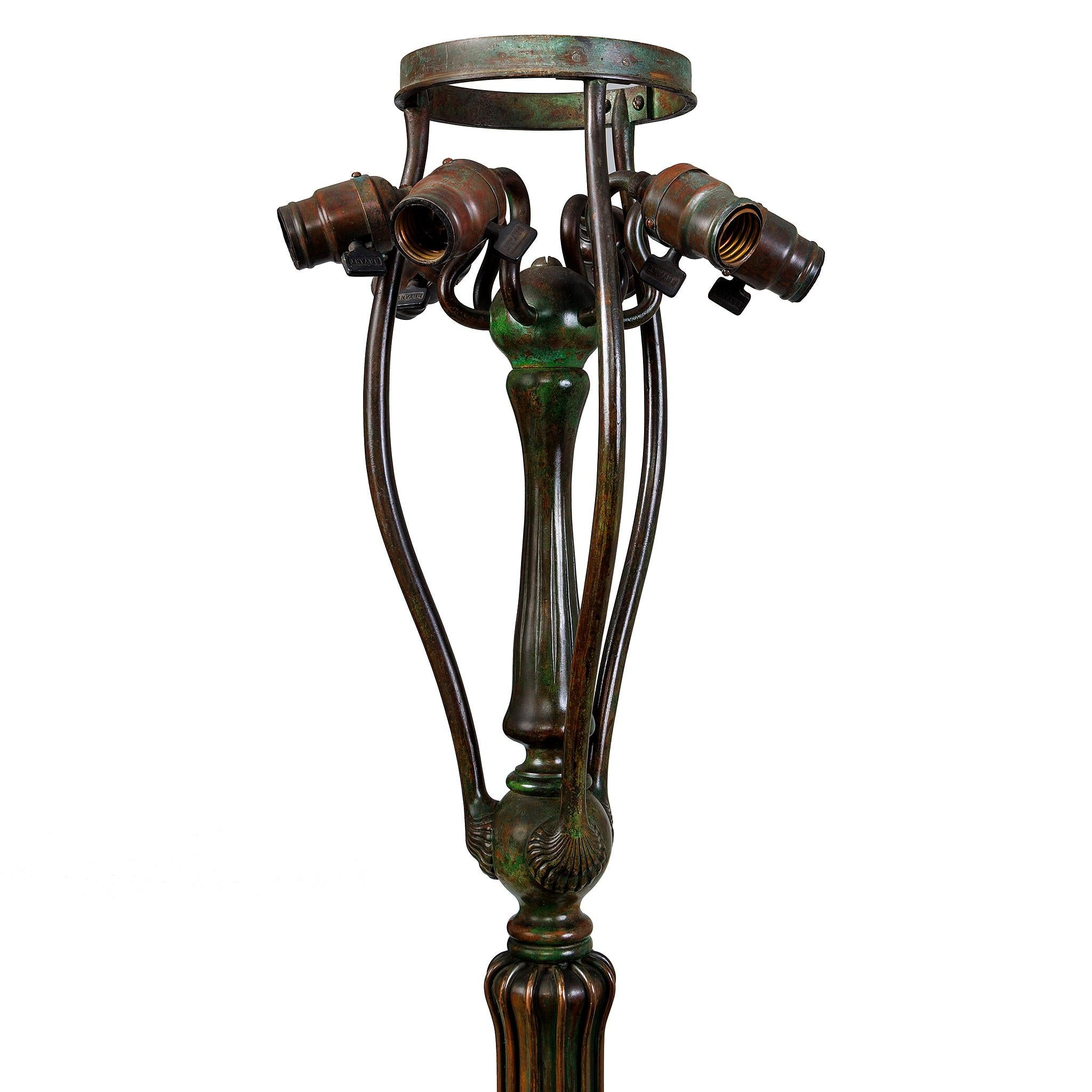 Lampada da terra Tiffany Studios New York 