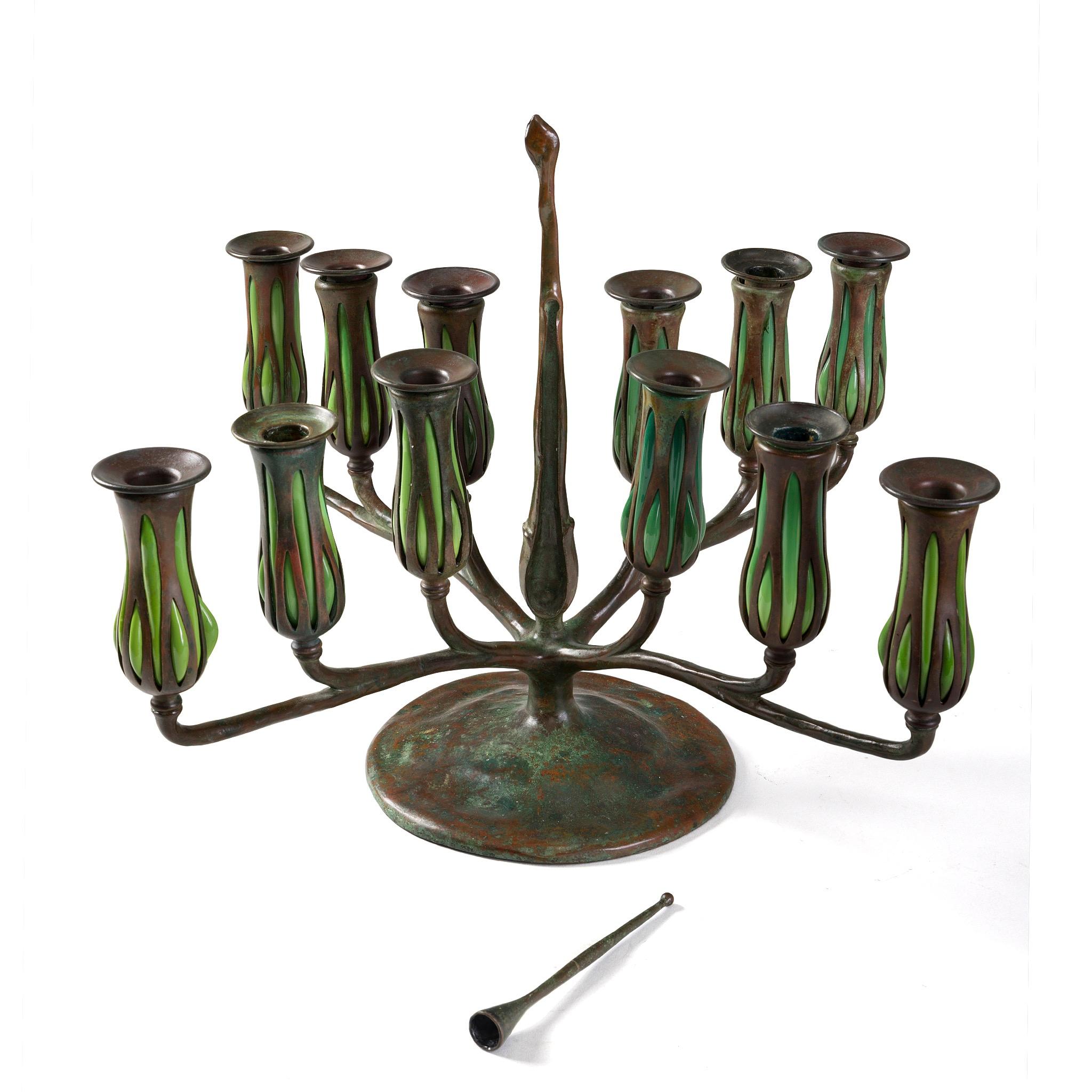 20th Century Tiffany Studios New York Pair of 