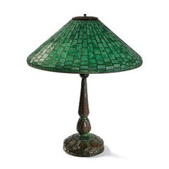 Tiffany Studios New York "Plain Squares" Table Lamp