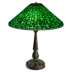 Tiffany Studios New York "Plain Squares" Table Lamp