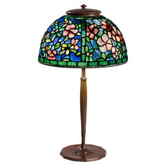Tiffany Studios New York „Pony Azalea“ Tischlampe