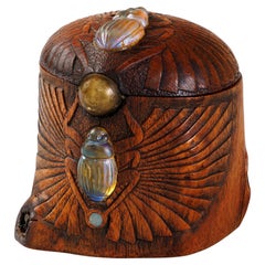Tiffany Studios New York "Scarab" Humidor Box