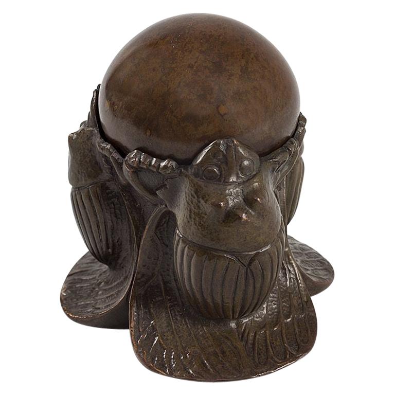 Tiffany Studios New York "Scarab" Inkwell