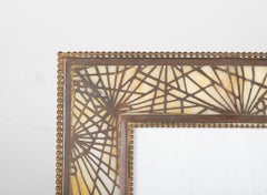 Tiffany Studios New York Signed Bronze Calendar Picture Frame