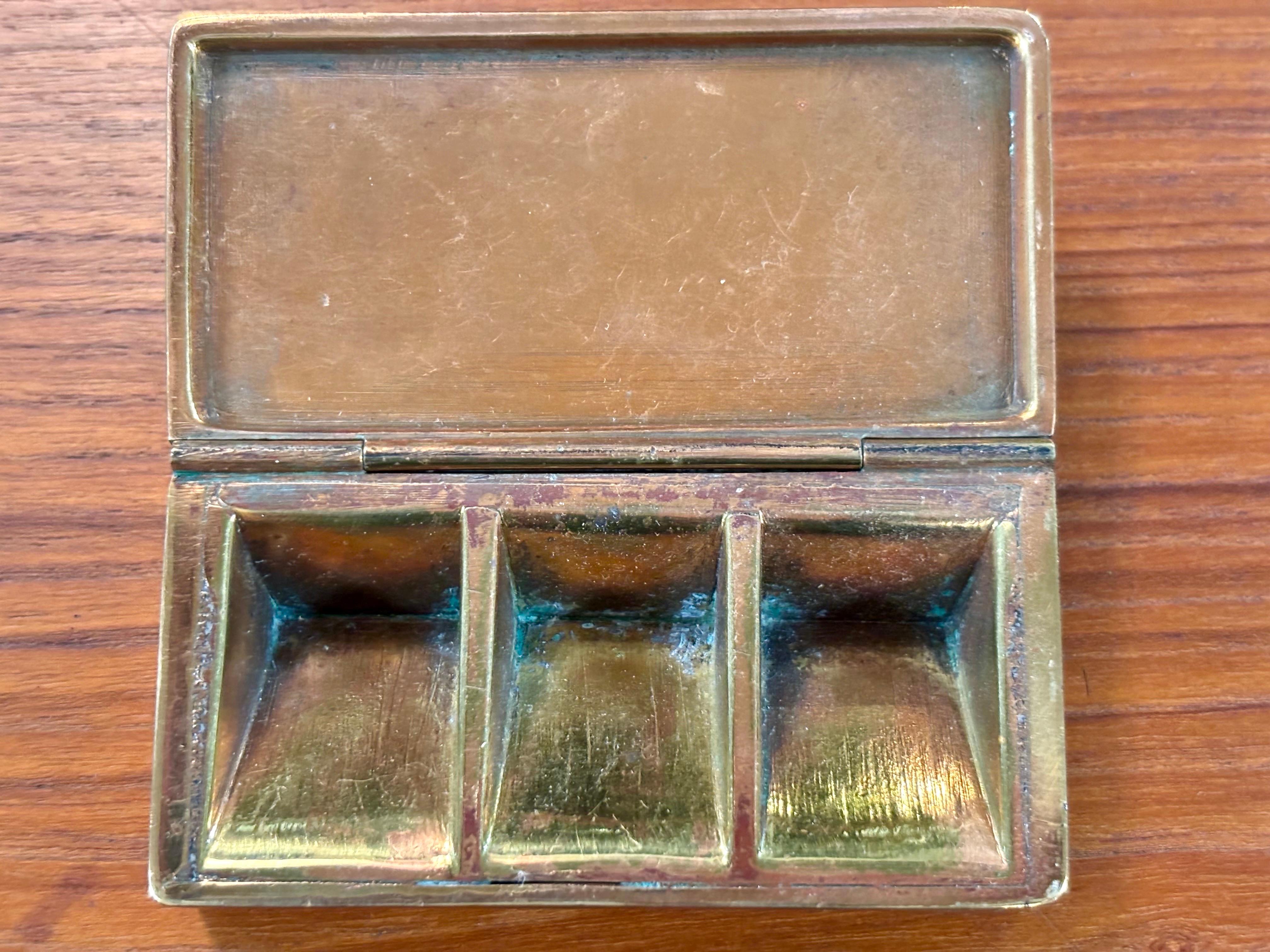 Tiffany Studios New York Sechs Pieces Messing Zodiac Desk Set, CIRCA 1890s im Angebot 4