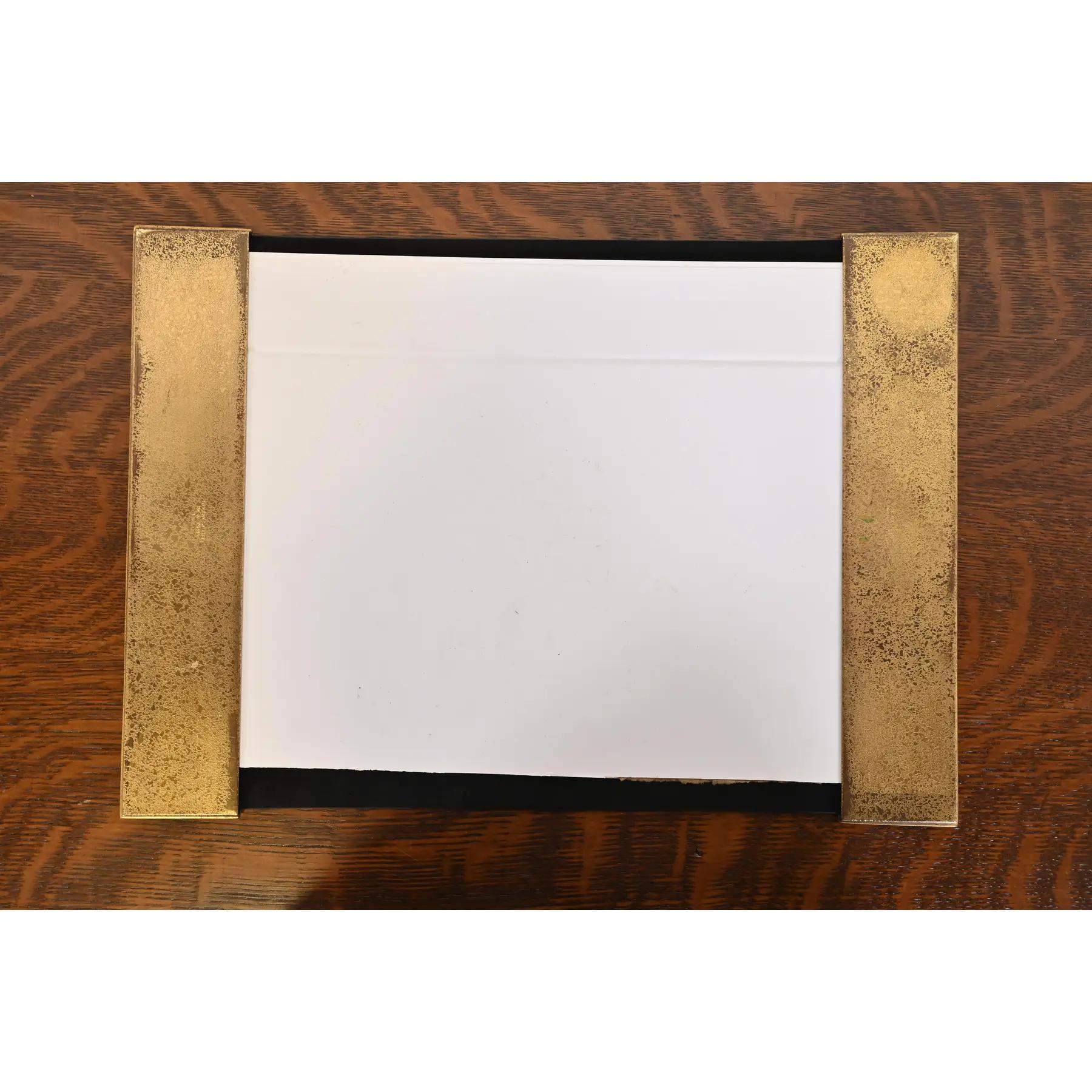 Tiffany Studios New York venezianische Bronze Doré Blotter endet mit Schreibtisch Blotter im Angebot 3