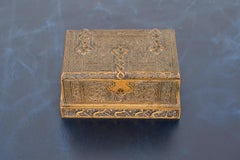 Tiffany Studios New York Venetian Bronze Double Inkwell