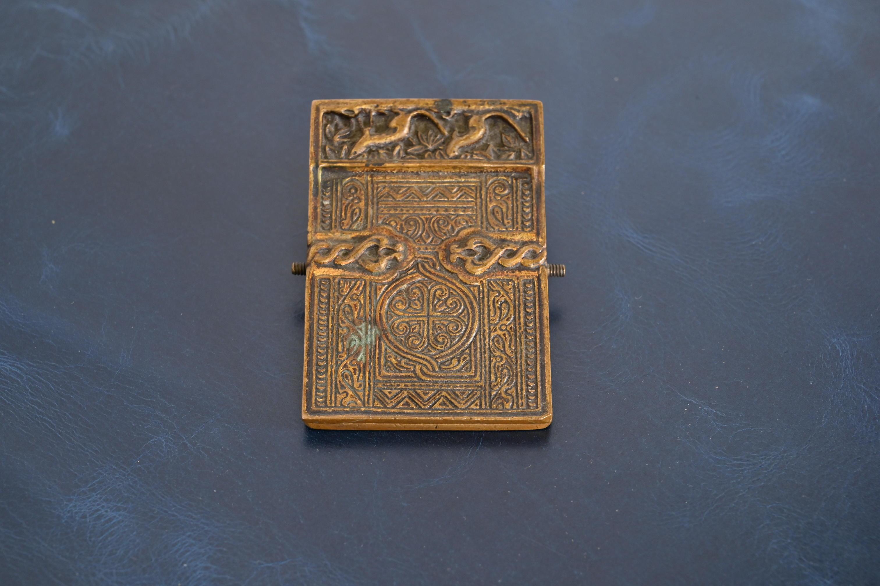 Tiffany Studios New York Venetian Bronze Large Paper Clip, Circa 1910 1
